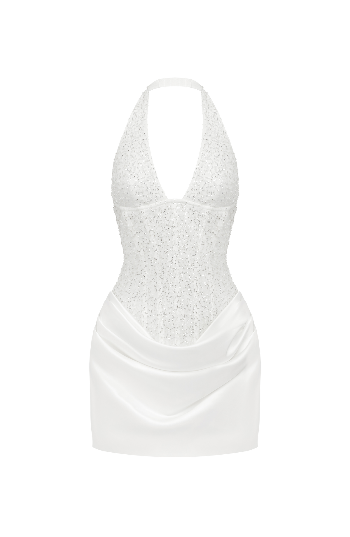 Vestido Mini Adessa - Marfil