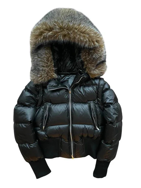 Chaqueta Nyxora — Acolchada, Entallada y Estilo Y2K