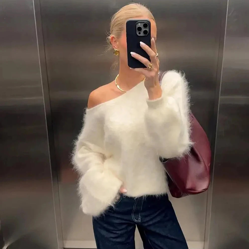 Jersey de Mujer – Diseño Holgado y Estilo Casual Elegante