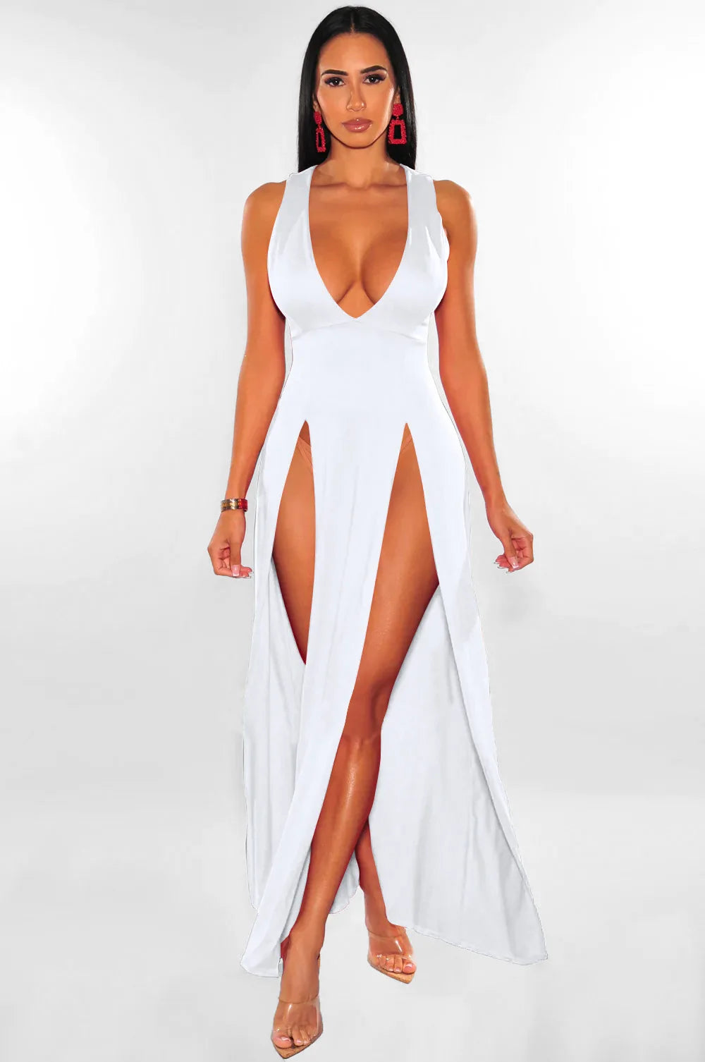 Vestido Juliette – Escote en V y Silueta de Elegancia Natural