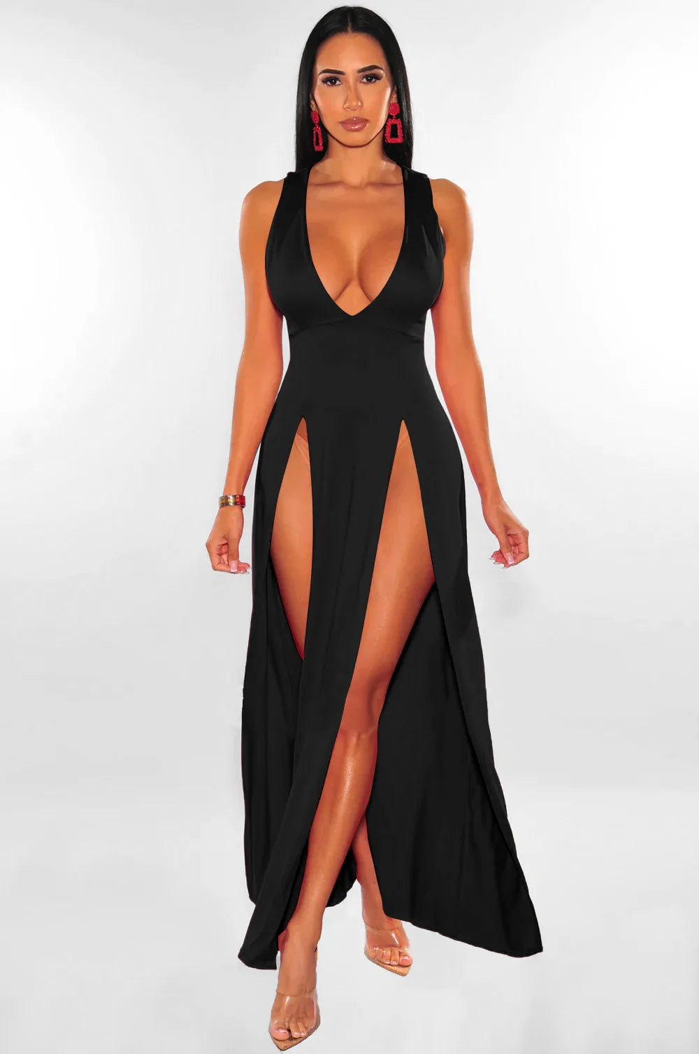 Vestido Juliette – Escote en V y Silueta de Elegancia Natural