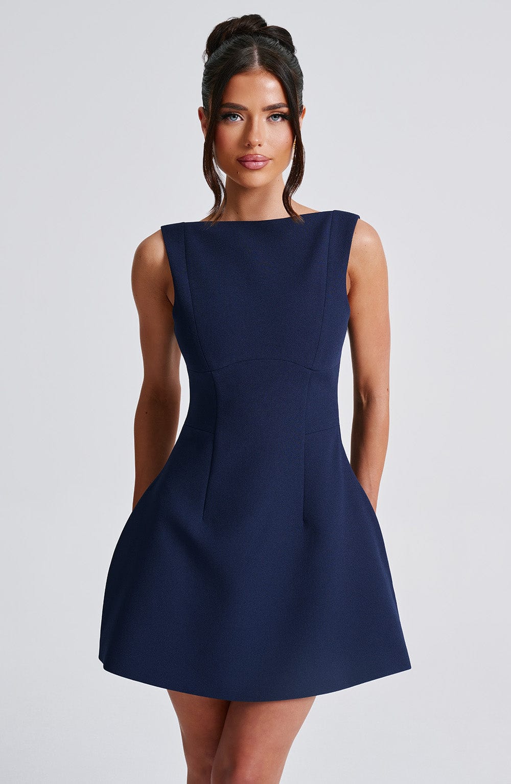 Vestido Mini Alana - Azul Marino