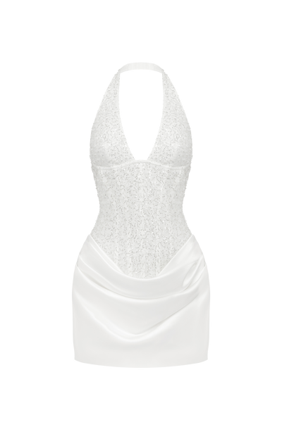 Vestido Mini Adessa - Marfil