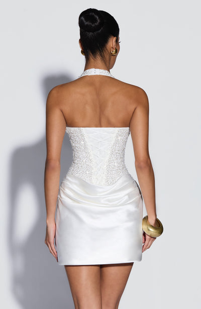 Vestido Mini Adessa - Marfil
