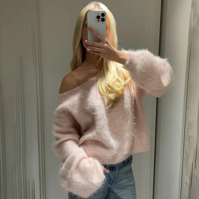 Jersey de Mujer – Diseño Holgado y Estilo Casual Elegante