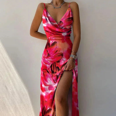 Vestido Isabella Luxe – Corte de Talle Alto y Elegancia Refinada