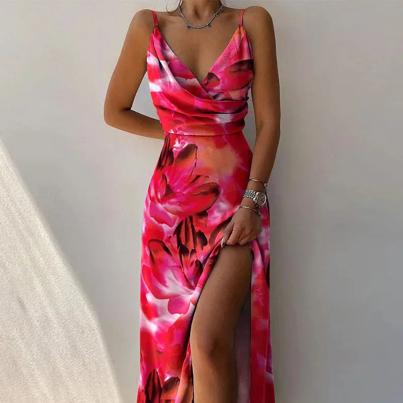 Vestido Isabella Luxe – Corte de Talle Alto y Elegancia Refinada