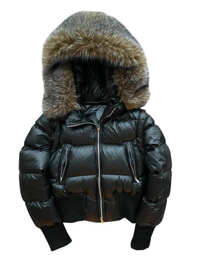 Chaqueta Nyxora — Acolchada, Entallada y Estilo Y2K