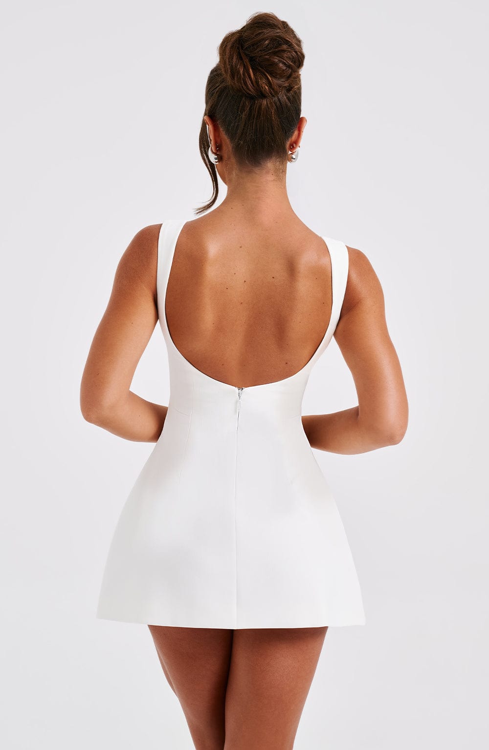 Vestido Mini Alana - Marfil